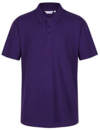 Trutex Unisex Polo Shirt, Purple, 5-6 Years UK