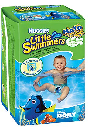 HUGGIES Little Swimmers T3-4 X12