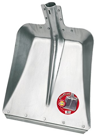 Kerbl PROFI Spezial-Alu-Schaufel Größe 9, Aluschaufel mit Kante, Schaufel aus Aluminium - 29675