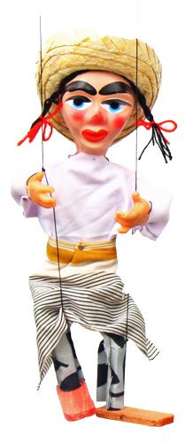 Mexican Marionette Puppets - Chica (Girl)