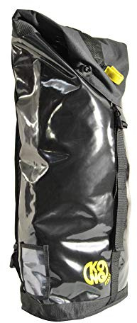 Kong Rope Bag 200 Sac à Dos pour Transport de Cordes et équipement, Noir, 43 litres