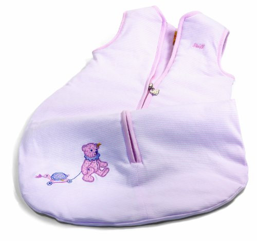 STEIFF 237997 - Teddybär Schlafsack, rosa