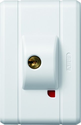 ABUS Fenster-Zusatzsicherung FTS99 AL0125 - Fensterschloss 2 verkrallenden Stahlriegeln, gleichschließend - ABUS-Sicherheitslevel 10 - 31749 - Weiß