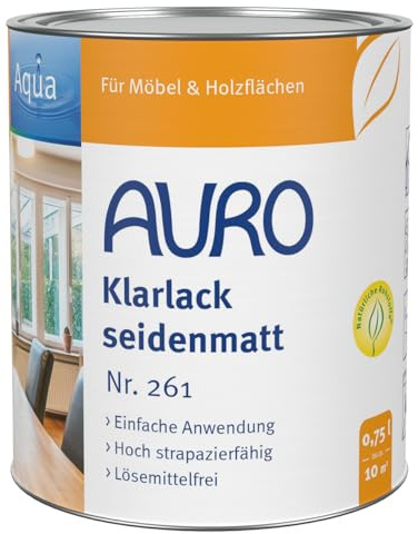 Auro Klarlack, seidenmatt
