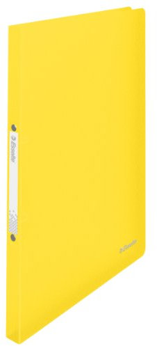 Esselte 624036 VIVIDA Ringbuch (A4, PP, 2 Ringe, 16 mm) gelb