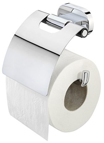 Tiger Lucca Toilettenpapierhalter mit Deckel, chrom