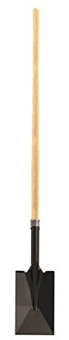 Bon 84-226 12-Inch by 6-7/8-Inch Garden Spade with 48-Inch Wood Handle