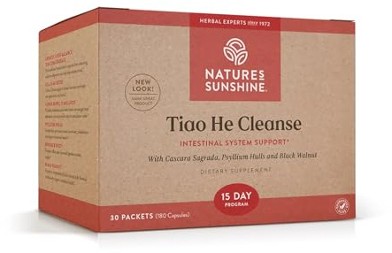 Nature's Sunshine Tiao He Herbal Cleanse | Cleanse and Detox the Colon and Liver with Traditional Chinese Herbs