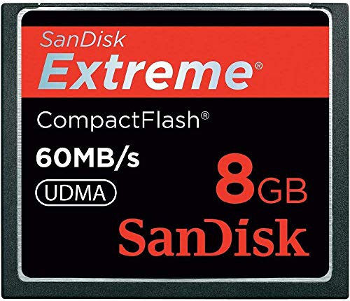 SanDisk Extreme Compact Flash Card 8GB (60Mb/s (400x), UDMA)