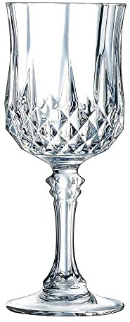 Cristal D'Arques Longchamp Red Wine Goblet, 250ml, Set Of 6