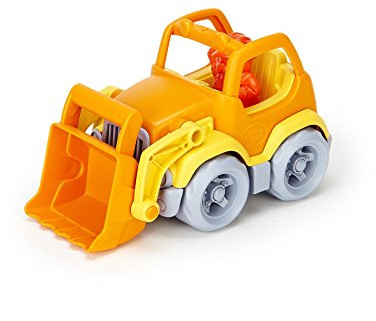 Green Toys Scooper Construction Truck, Yellow/Orange