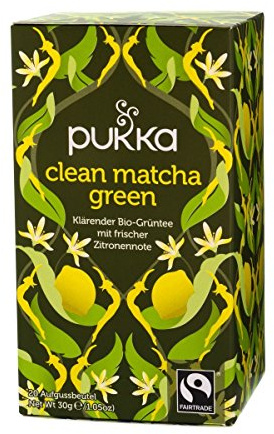 Pukka Bio Tee Clean Matcha Green, 20 Beutel, 30g