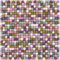 myfelt Filzkugel Sitzauflage Stuhlauflage - Greta - 36x36 cm, bunt
