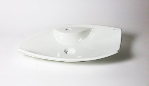 Scarabeo Kong Counter-Top Washbasin Bowl 27.56-43.31 Wide - White - 70