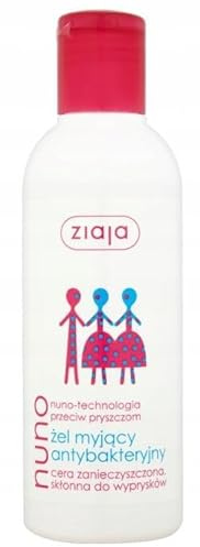 ZIAJA - NUNO ANTIBAKTERIELL CLEASING GEL - Oljig och blandad hud - 200 ml