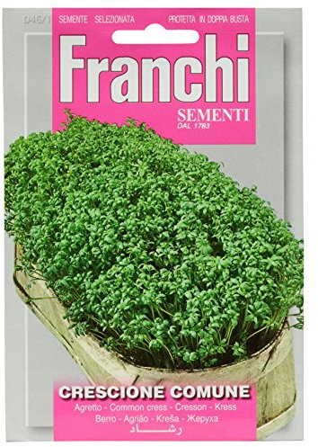 Seeds of Italy Franchi Graines de cresson