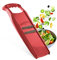 Börner Roko PowerLine Cortador de Verduras • Cortador de tiras para frutas y verduras • Cortador de verdura para tiras finas • Rallador de Verduras fino • Rallador de cocina (Rojo)