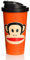 Paul Frank Go To Cup Orange, Naranja, 9.5 cm