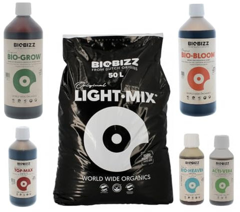 Pack Light.Mix 50 litres BIOBIZZ + engrais et stimulants