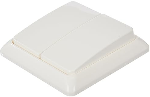 Schneider Electric Elso 501504 Interrupteur série 10 A entièrement rénové, borne enfichable, interrupteur à bascule, blanc pur, fabriqué en Allemagne