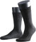FALKE Herren Socken Teppich im Schuh 2er Pack, Größe:45/46;Farbe:anthracite melange
