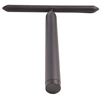 mastrad - Rateau à crêpes - Silicone - Manche articulé - N'endommage Pas la poêle - Noir - F12500