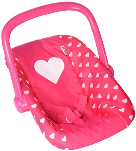My First Doll Car Seat Infant Seat, ADJUSTABLE CARRIER – Converts from Rocking Bouncer Baby Doll Carrier to Feeding Seat –Pretend Play Toy