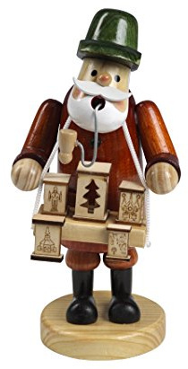 Räuchermännchen, Räuchermann, Rauchfigur, Weihnachten, Motiv: Laternenhändler Höhe: ca. 18 cm