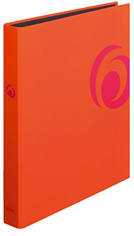 Herlitz Ringbuch maX.file Fresh A4, 1 Stück, 2 Ring-Kombi-Mechanik, 25 mm, orange