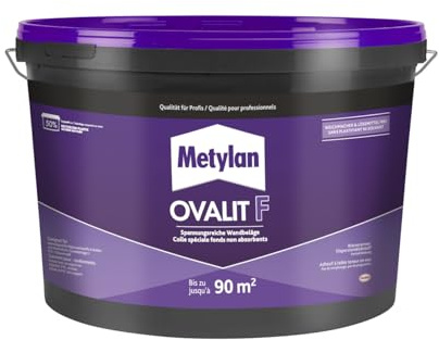 METYLAN Colle Pâte Revêtements Muraux Ovalit F Seau 18kg
