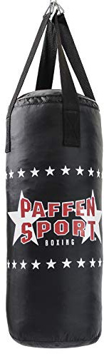 PAFFEN SPORT «Junior» Boxsack für Kinder bis 12 Jahre Ø30cm gefüllt 70cm
