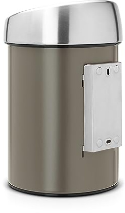 Brabantia 364464 Touch Bin, 3 L - Platinum