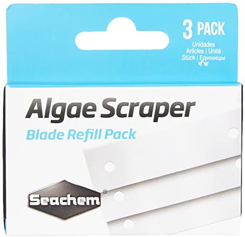 Seachem Laboratories Algae Scraper Replacement Blades (Pack of 3)