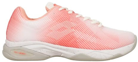 Lotto Damen Mirage 300 Iii IDC W Tennisschuhe Teppichschuh Weiß-Pink EU 40,5 Neu