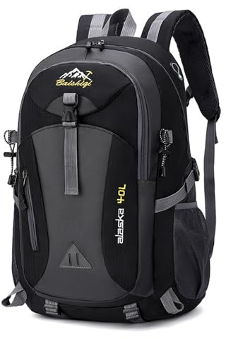 SGerste 40L Large Volume Multifunctional Backpack, Hiking Backpack for Men and Women, School/Trekking/Hiking/Camping/Travel/Fishing/Climbing/Mountaineering or Daily Use