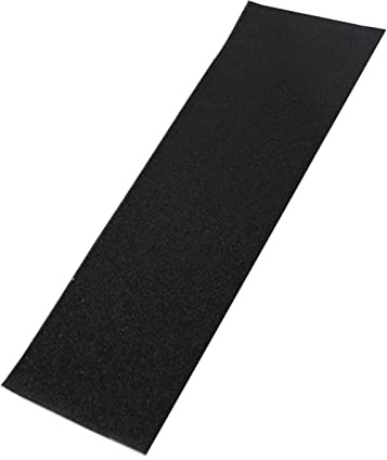 JASOLYI Skateboard Grip Tape, 9 × 33 Inch Anti Slip Grip Tape Waterproof Outdoor Skateboards Sticker For Stairs Skateboards Scooters, Easy To Cut(Black)