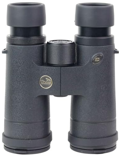 Viking Osprey ED Premium Binoculars – Lightweight Waterproof Pocket Binoculars with Flat Field Optics, FMC Lenses & Dielectric Prisms for Birdwatching, Travel & Hiking (8x42)