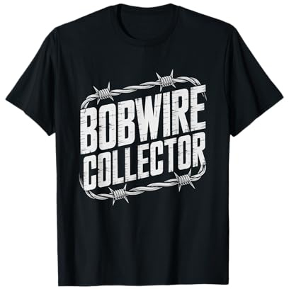 Collezionista Bobwire Western Texas eredità del Ranch Maglietta