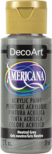 Deco Art Toning Americana Acrylic Multi-Purpose Paint, Neutral Grey, 59 ml (Pack of 1)