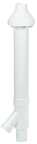 DiversiTech CVENT-2 2-Inch Concentric Kit for Tankless Gas Water Heater, High Efficiency Furnaces, 7.75 x 34.75 x 6.75, White