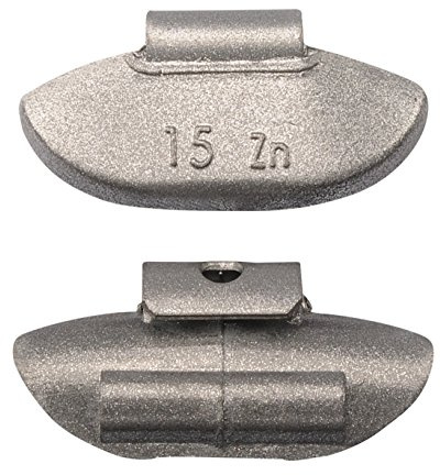 HASKYY Lot de 200 masses d'équilibrage pour jantes en acier 15 g