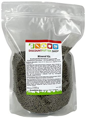 Mineral Kit - Mineralfutter für Pferde (2 kg - Pellet) - ohne Getreide und Zuckerzusatz