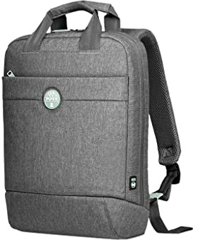 Port Designs Sac à Dos pc pour Ordinateur Portable avec Housse de Protection eco Yosemite 12 litres 13/14 Pouces Gris