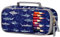Choco Mocha Federmäppchen für Jungen Federtasche Federmappe Pencil Case – Großes Schulmäppchen mit Fächern für Kinder & Schule (9,05x4,53x1,97 cm), Blau Haie