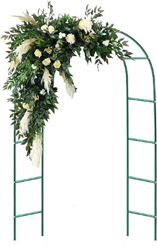 HSF Gazebo De Jardín, Arcos De Pabellón De Rosas De Jardín, Gazebo Ideal for Patio Trasero, Césped, Ceremonia De Decoración De Bodas decoración de Fiestas (Color : Green, Size : W3.5M*H2.2M)