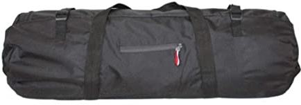 Bolso De Tienda De CampañA Impermeable De Almacenamiento De Carpas Bolsa con Cremallera con Manijas De 30x10x10 Pulgadas 20 Kg De Carga Pesada Pesada.