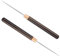 Foyods 2 attrezzi per punteruolo, in pelle, 16 cm, con manico in legno, trapano da cucito forabile, utensili manuali, per fai da te, cucito, lavori di precisione e riparazione