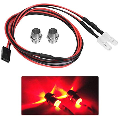 RC LED Lights, High Performance 5mm LED Lighting, Car Accessories for 1/10 Scale Drifting Cars, Easy Installation, Perfect for RC Racing Vehicles and DIY Upgrades