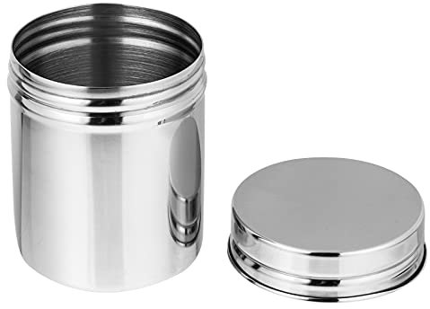 Teedosen für Losen Tee, Rund Kaffeedose Gewürzdose mit Aromaschutzdeckel Edelstahl Teedose Vorratsdose, für Aufbewahrung Tee Teebeutel Kaffepulver