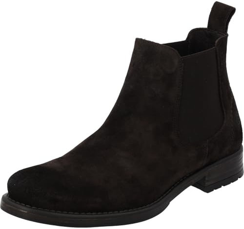 Palado Chelsea Boots Herren Heidan – elegante Stiefeletten Made in Portugal - ungefütterte Boots aus Leder - modische Stiefel Braun UK9 - EU42